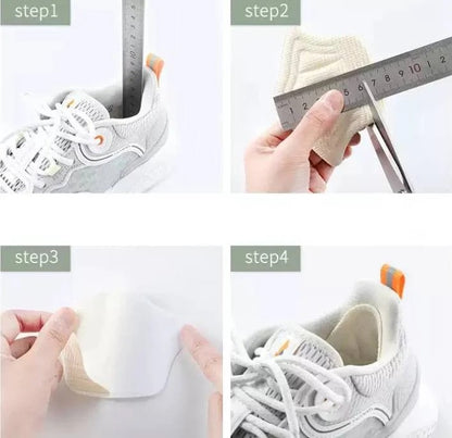 Gel Heel Cushion Inserts for Shock Absorption Support