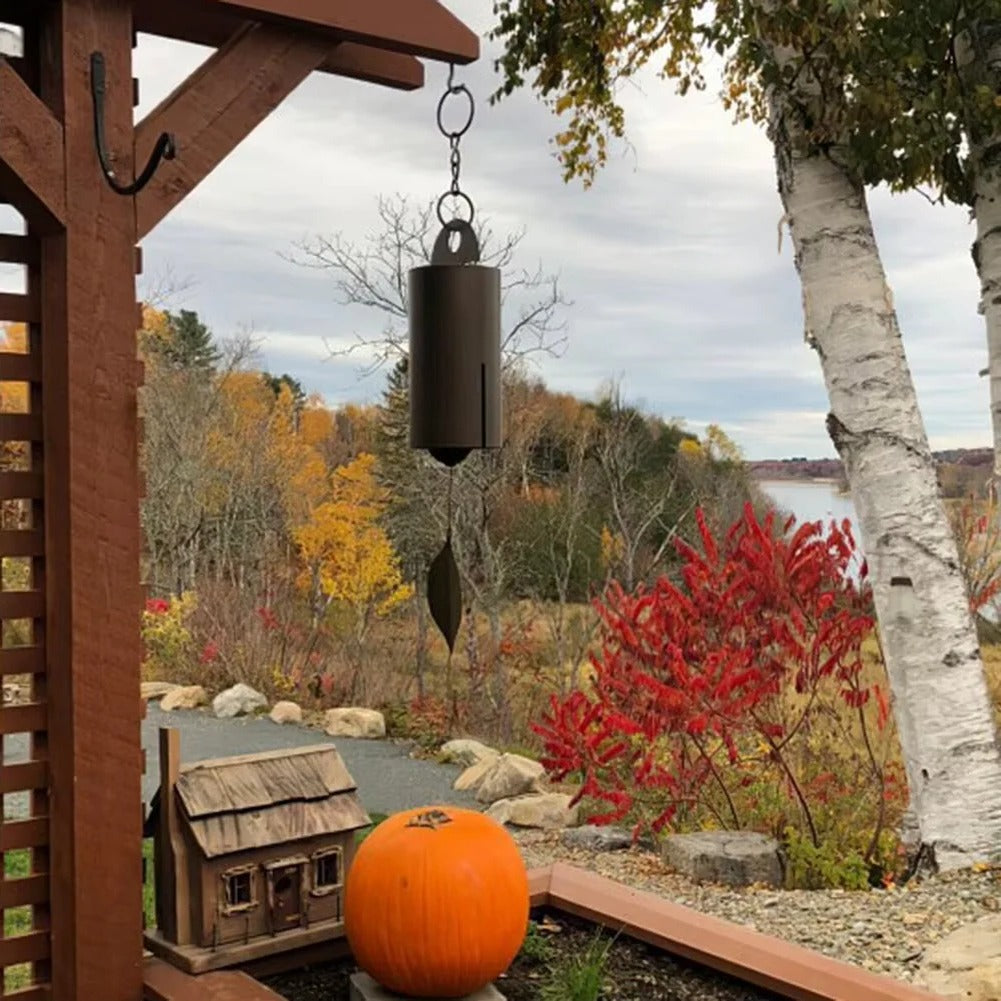Aluminum Wind Chime with Bronze Finish for Garden Porch Indoor Use