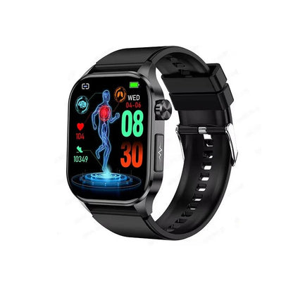Smart Wellness Watch for Seniors with Activity and Daily Wellness Tracking