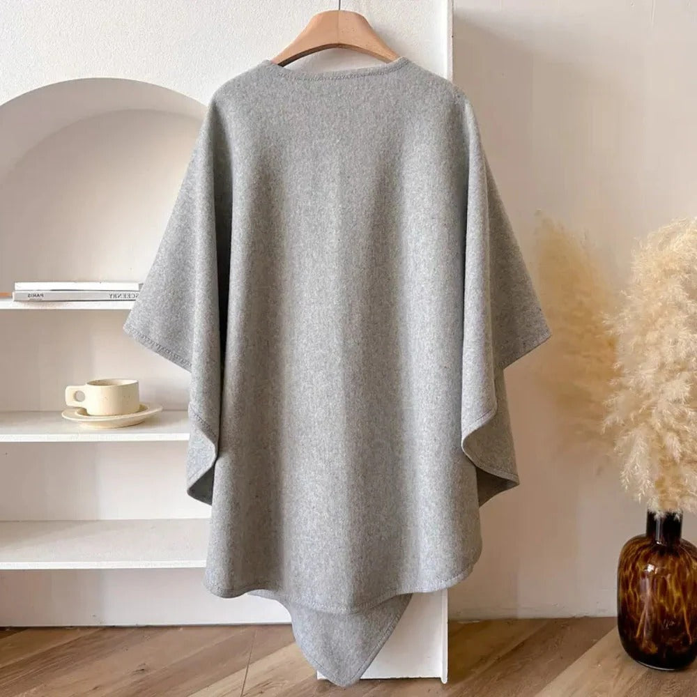 Microfiber Poncho Shawl for Casual and Dress Wear