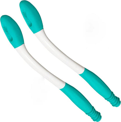 Long Reach Toilet Aid for Wiping, 2 Pack Comfort Wiper Tools