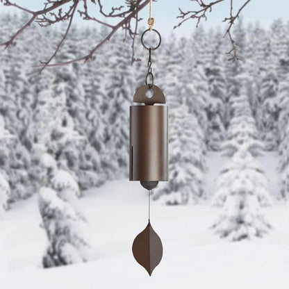 Aluminum Wind Chime with Bronze Finish for Garden Porch Indoor Use