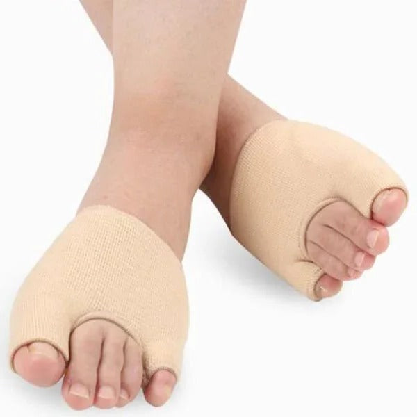 Knit Forefoot Sleeve with Open Toe Design