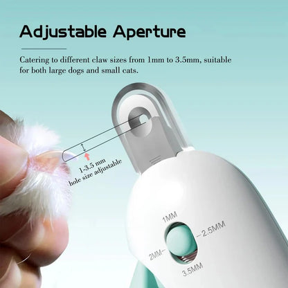 Pet Nail Trimmer with Stainless Steel Blades and Safety Guard