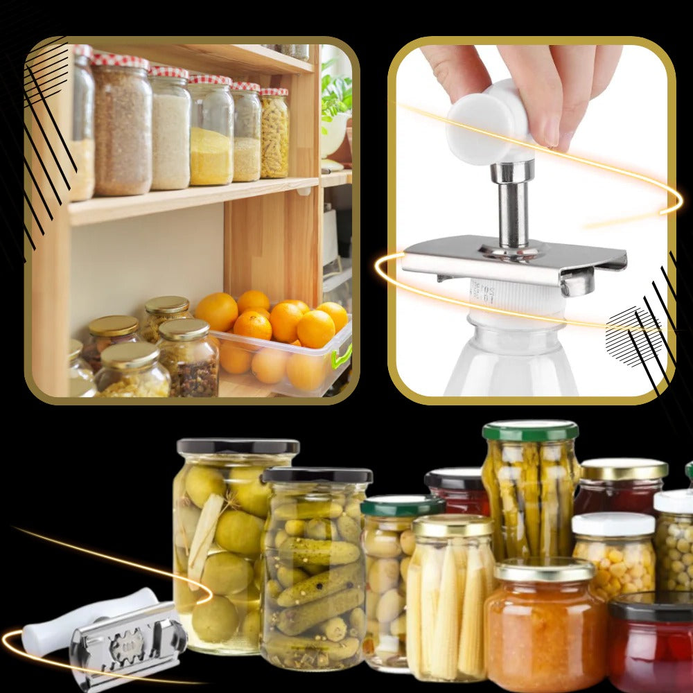 Adjustable Jar Opener with Textured Grip and Multi Angle Design, 0.98 to 3.74in