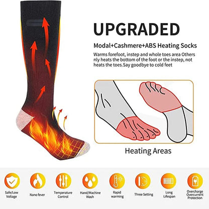 Electric Heated Socks for Cold Weather