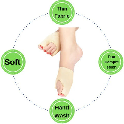 Knit Forefoot Sleeve with Open Toe Design