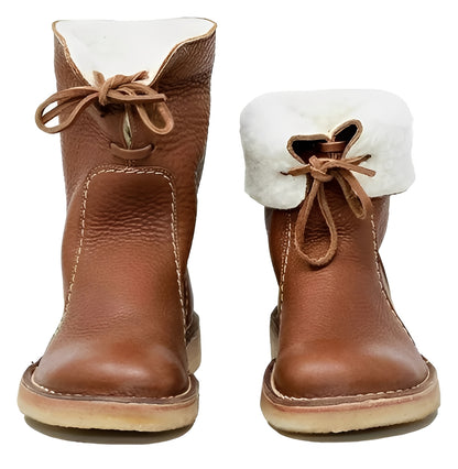 Wool Lined Winter Boots for Cold Weather