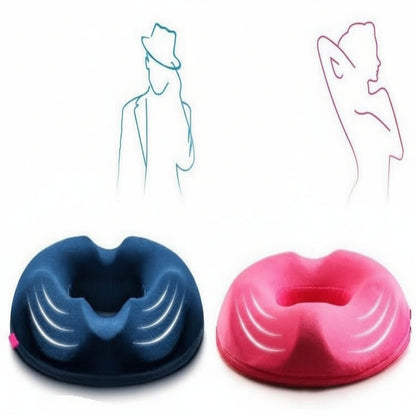 Orthopedic Donut Seat Cushion for Tailbone and Pressure Point Relief