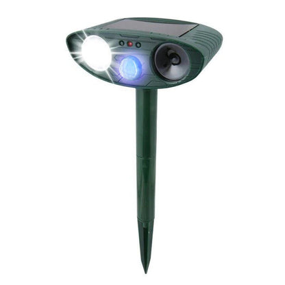 Solar Rabbit Deterrent and Flash Light Repeller