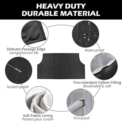 Magnetic Car Windshield Cover with Sun Protection Support