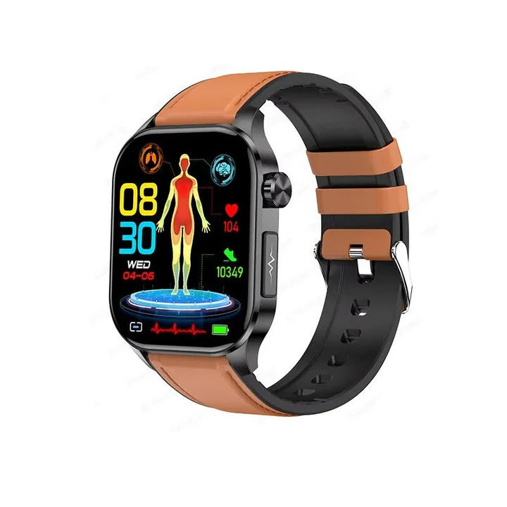 Smart Wellness Watch for Seniors with Activity and Daily Wellness Tracking