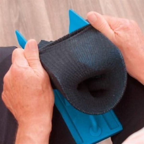 Hands-Free Sock Sliding Aid with Long Handle for Effortless Dressing