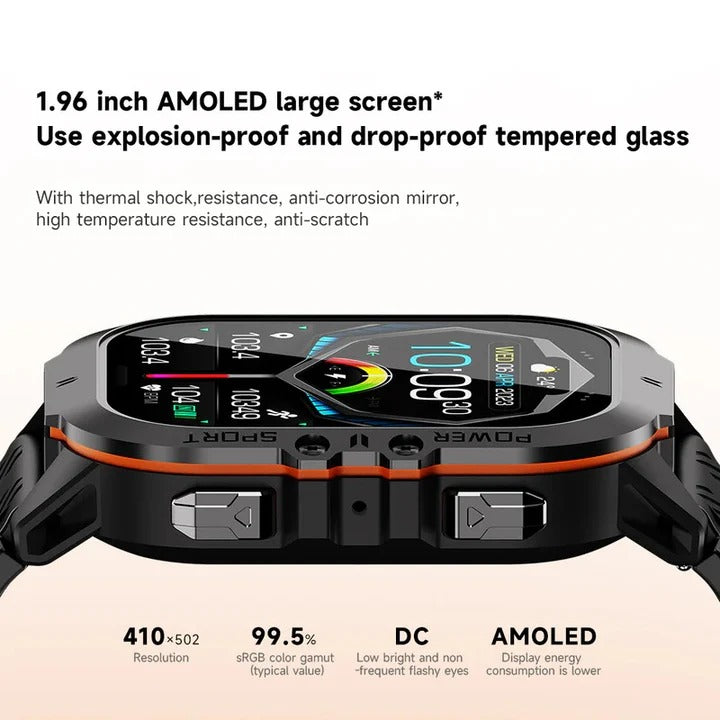 Water Resistant Digital Sports Watch with Multi-Function Display
