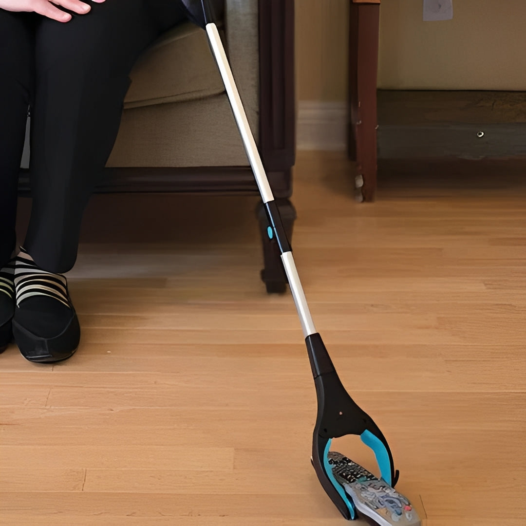 Grabber Tool with Rotating Head for Hard to Reach Areas