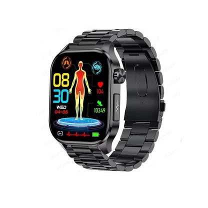 Smart Wellness Watch for Seniors with Activity and Daily Wellness Tracking