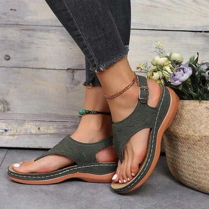 Arch Support Comfort Sandals with Cushioned Footbed for Women