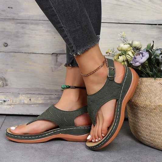 Arch Support Comfort Sandals with Cushioned Footbed for Women