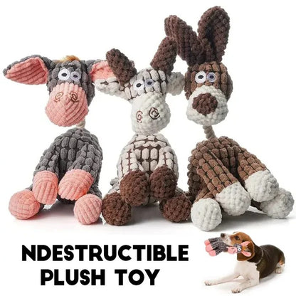 Metal-Tough Noise Creature and Everlasting Hunter Plush Toy for Pets