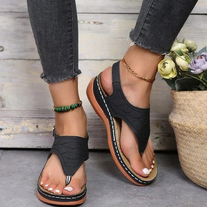 Arch Support Comfort Sandals with Cushioned Footbed for Women