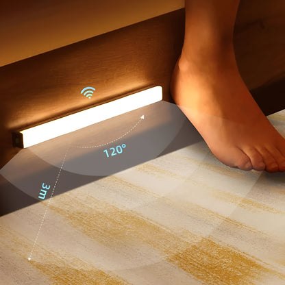 Motion Sensing LED Light Strip with Soft Warm Glow Effect