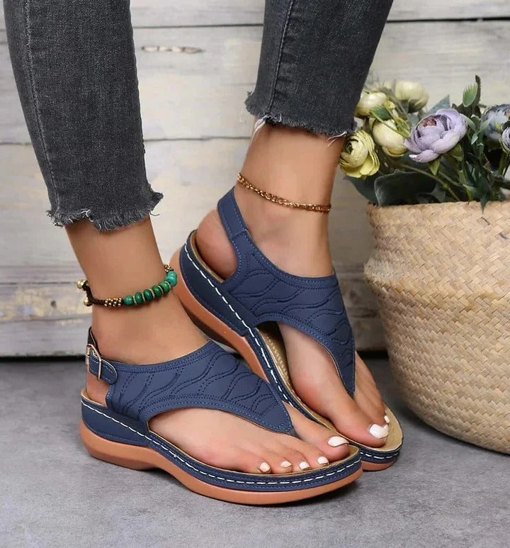 Arch Support Comfort Sandals with Cushioned Footbed for Women