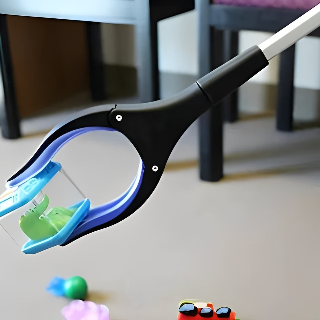 Grabber Tool with Rotating Head for Hard to Reach Areas