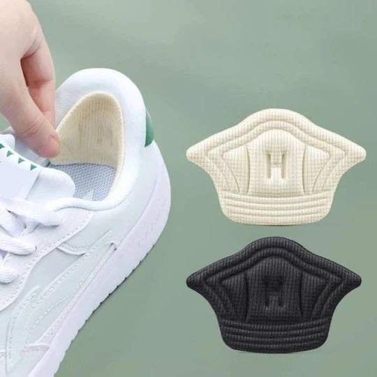 Cushioned Heel Grips with Self-Adhesive Backing and Non-Slip Texture