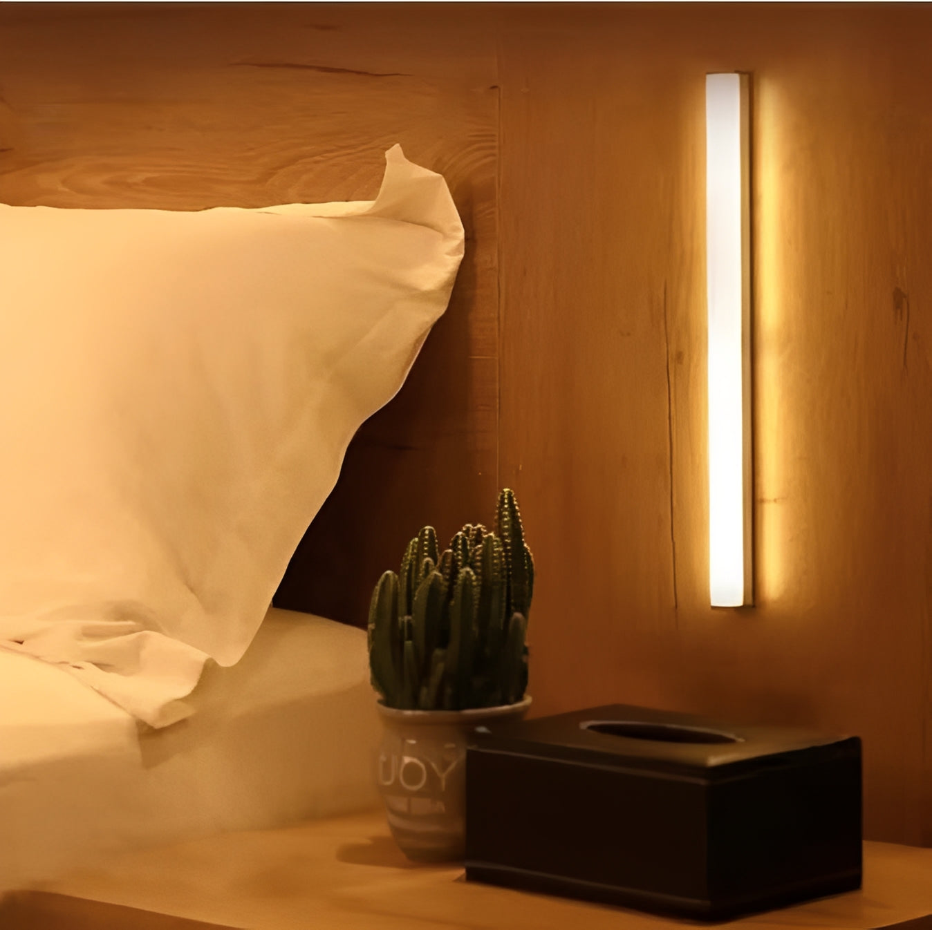 Motion Sensing LED Light Strip with Soft Warm Glow Effect