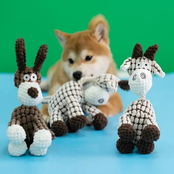 Metal-Tough Noise Creature and Everlasting Hunter Plush Toy for Pets