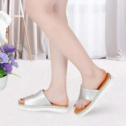 Orthopedic Platform Sandals with Spacious Toe Design