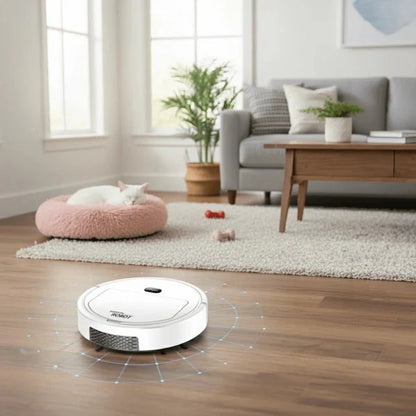 Robot Vacuum Cleaner with Filtration System