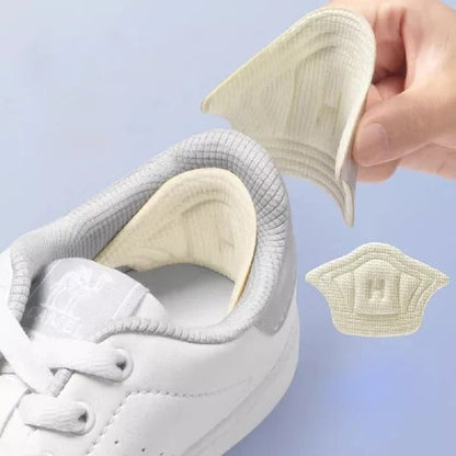 Cushioned Heel Grips with Self-Adhesive Backing and Non-Slip Texture