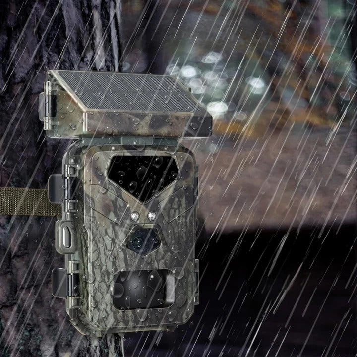 Solar Powered Wildlife Camera with Night Vision and PIR Motion Sensor