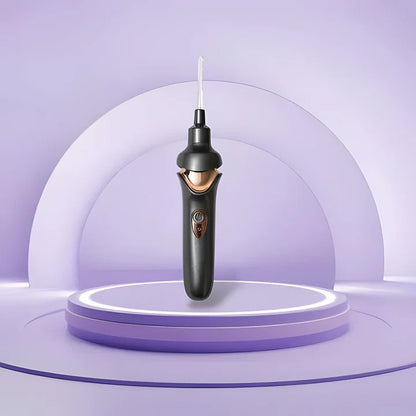 Rechargeable Ear Wax Support Cleaner with Low Noise Motor and Soft Silicone Tips