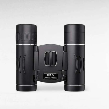 40x Compact Binoculars with Multi-Coated Lenses for Outdoor Viewing
