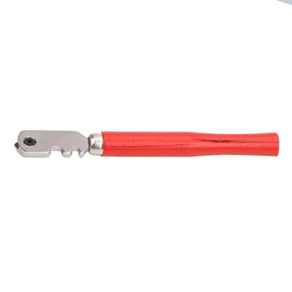 Diamond Tip Glass and Tile Scorer with Weighted Head and Side Notch