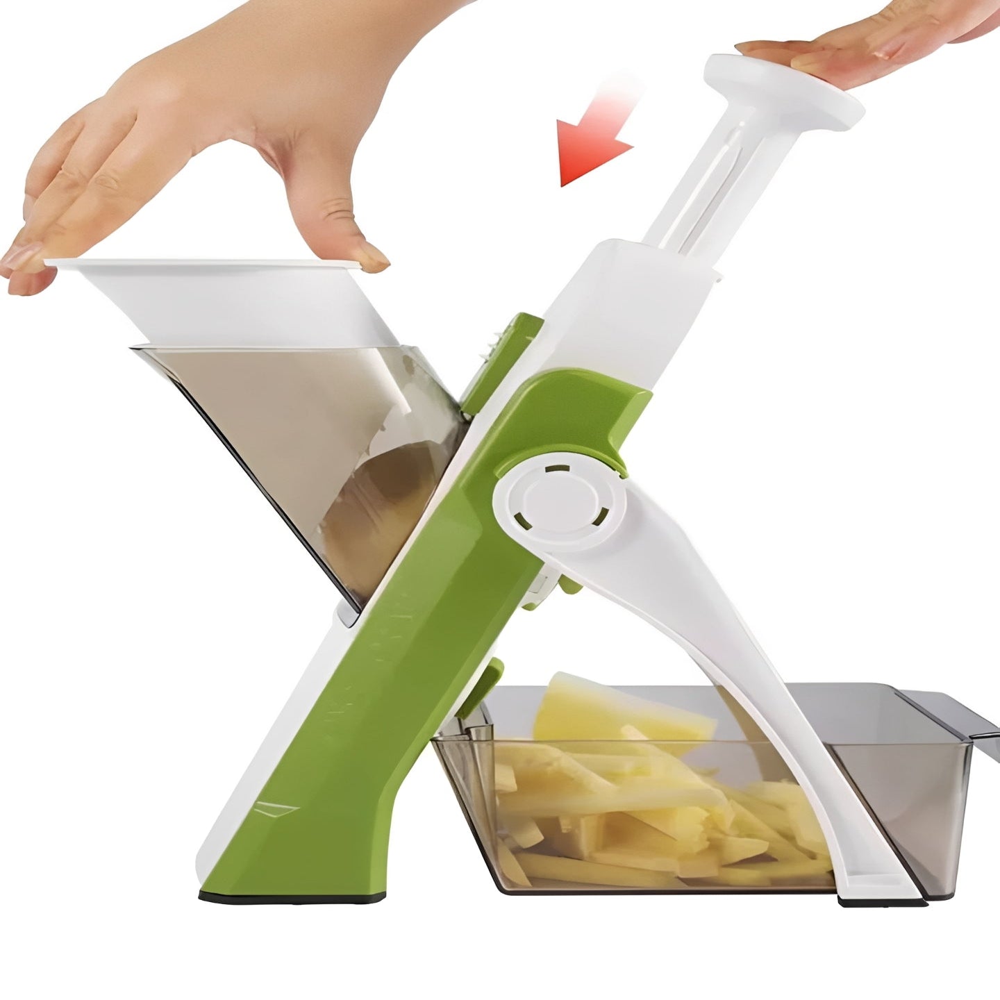 Multi Function Vegetable Slicer with Collection Tray