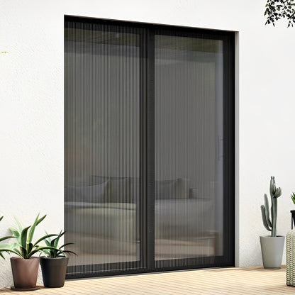 Magnetic Screen Door Net for Mosquito Protection Support