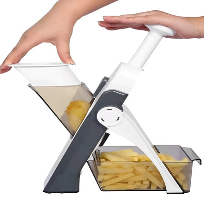 Multi Function Vegetable Slicer with Collection Tray