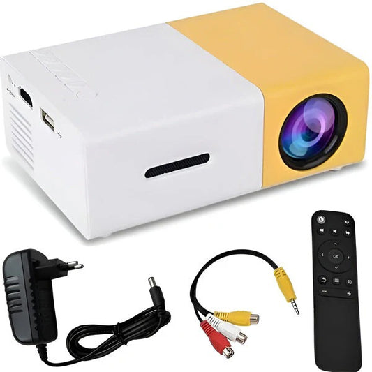 Compact Mini Projector for Home Cinema and Entertainment