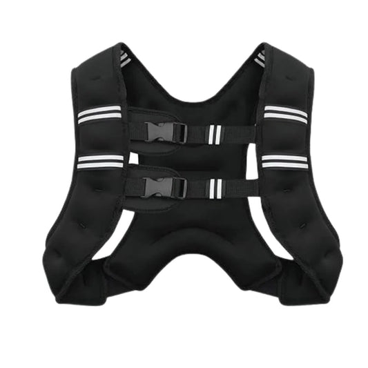 Reflective Adjustable Weight Training Vest for Fitness and Endurance Workouts