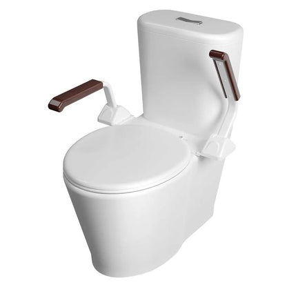 Adjustable Toilet Safety Rail with Support Handles