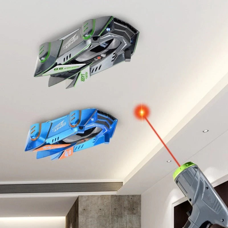 Laser Light RC Car with Wall Climbing Feature