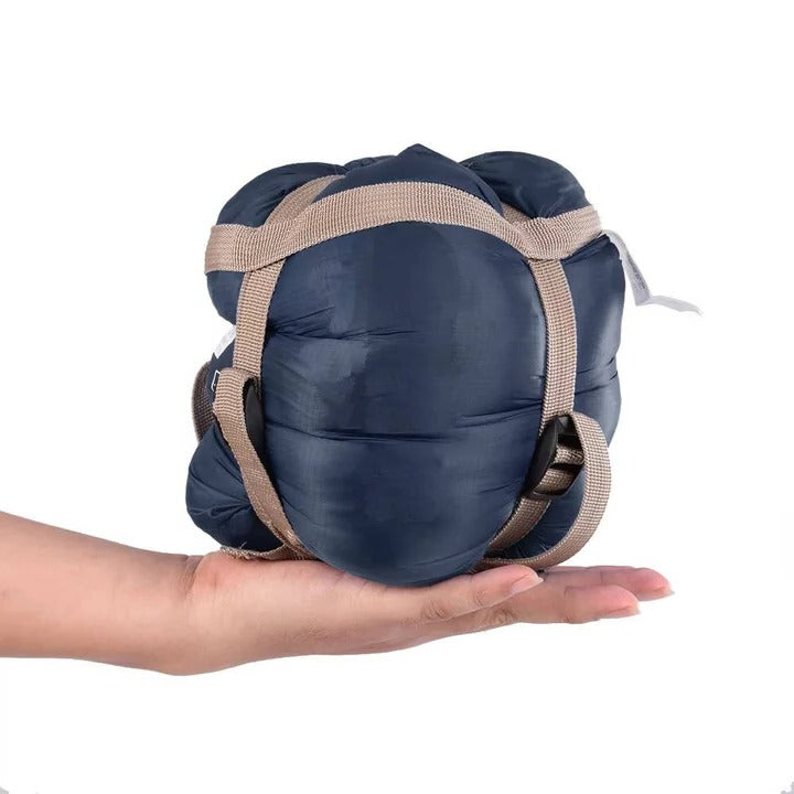 Lightweight Sleeping Bag with Compression Sack for Camping Travel