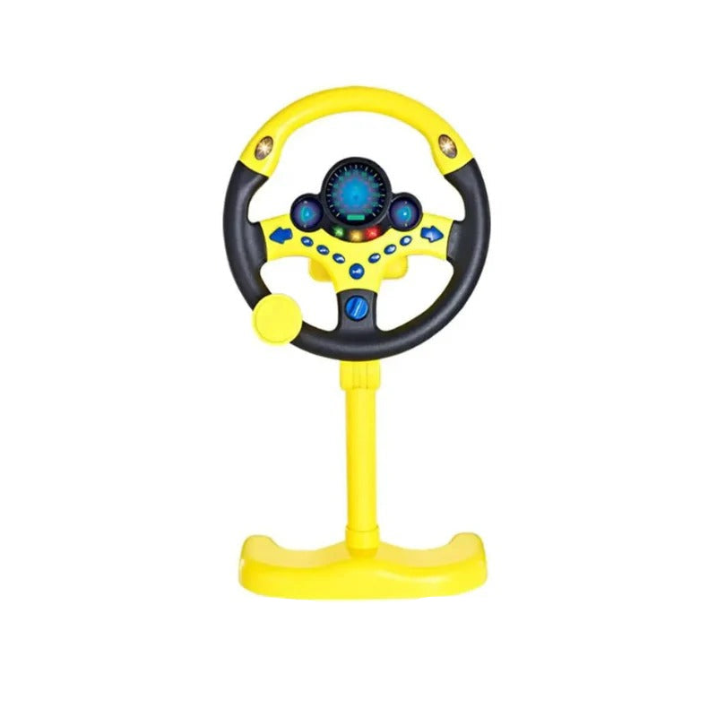 Kids Steering Wheel and Interactive Pushchair Driver