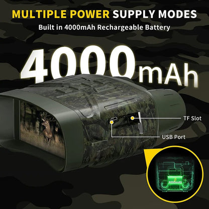 Night Vision Binoculars with Infrared Technology
