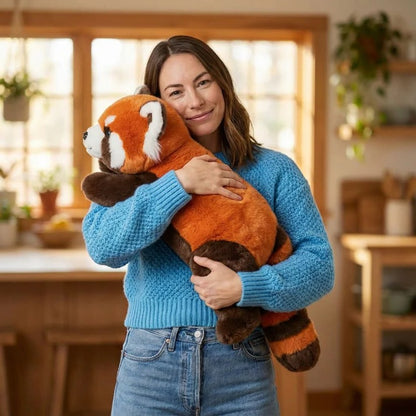 Red Panda Weighted Plush Animal for Sensory Comfort