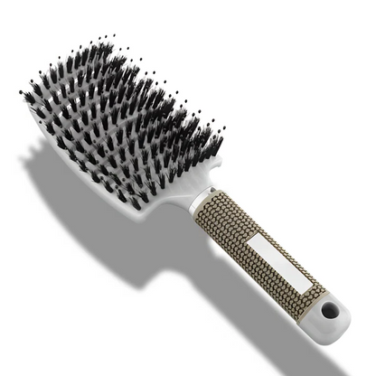 Flexible Bristle Detangler Brush for Wet and Dry Hair, All Textures