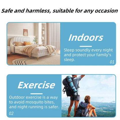 Ultrasonic Mosquito Repellent Bracelet for Adults and Kids